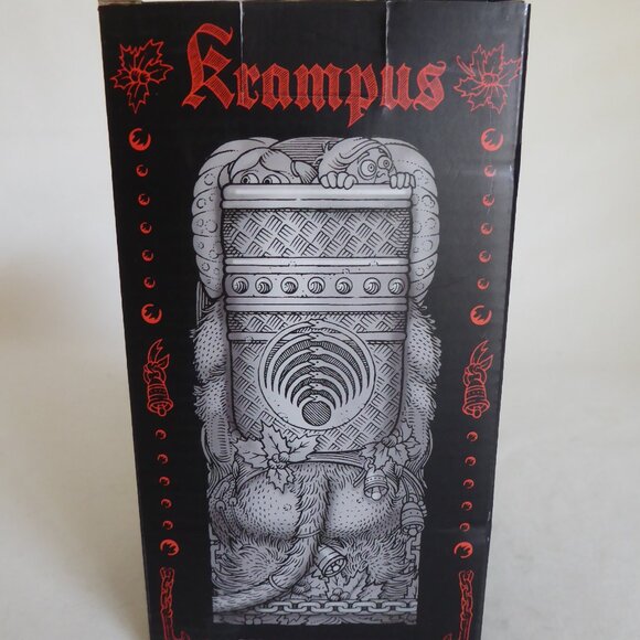 NEW 2019 KRAMPUS MONDO TEE-KIS BEAST RED WASH VARIANT CERAMIC TIKI MUG - Picture 14 of 16